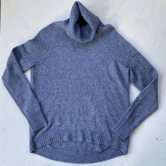 J. CREW Turtleneck Sweater Supersoft Yarn AF023 NWT Blue Size XXS - Picture 5 of 11